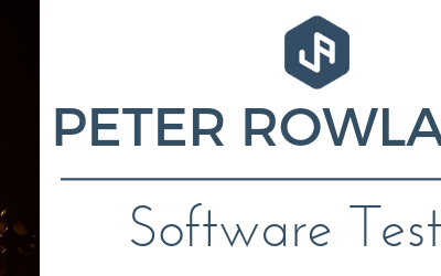 Pete, Software Testing and Website Wizarding